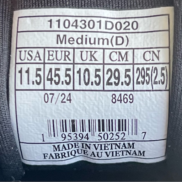 Brooks Mens Ghost 16 GTX Black Running & Training Shoes Sneakers size 11.5 - Picture 13 of 13